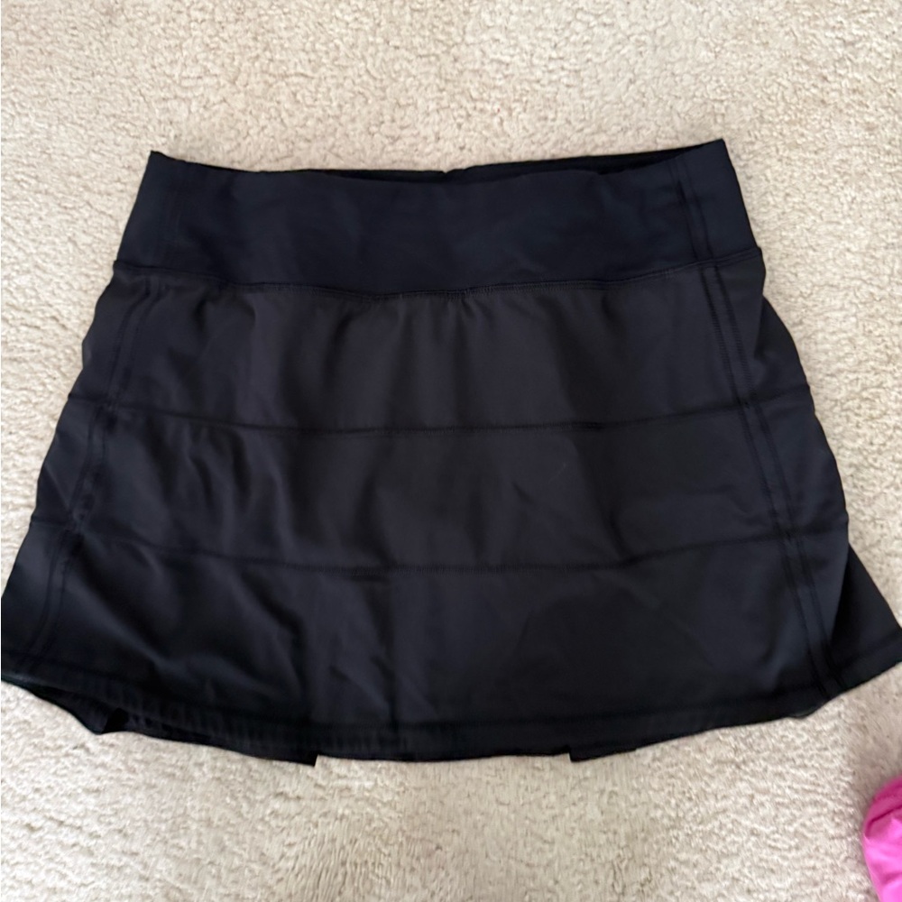Lululemon Athletica Black Mini Skirt